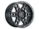 DX4 Wheels TERRAIN Flat Black Wheel; 16x8; 0mm Offset (97-06 Jeep Wrangler TJ)