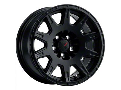 DX4 Wheels X-TRAIL Flat Black Wheel; 16x7 (97-06 Jeep Wrangler TJ)