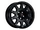 DX4 Wheels X-TRAIL Flat Black Wheel; 17x8 (97-06 Jeep Wrangler TJ)