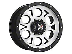 DX4 Wheels TUFF Flat Black Machined Wheel; 16x8.5 (87-95 Jeep Wrangler YJ)