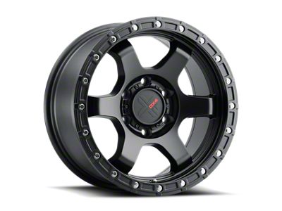 DX4 Wheels NITRO Flat Black 6-Lug Wheel; 18x9; -12mm Offset (16-23 Tacoma)