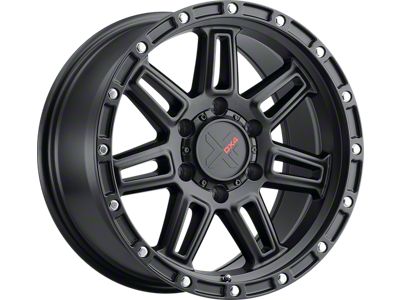 DX4 Wheels REBEL Flat Black 6-Lug Wheel; 18x9; 18mm Offset (17-24 Titan)