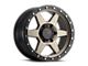 DX4 Wheels RECON Matte Bronze with Black Ring 6-Lug Wheel; 18x9; 18mm Offset (17-24 Titan)