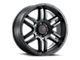 DX4 Wheels DYNO Flat Black 6-Lug Wheel; 18x8; 25mm Offset (16-24 Titan XD)
