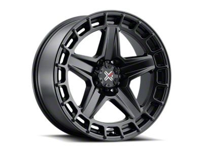 DX4 Wheels HAMMER Flat Black 6-Lug Wheel; 20x9; 10mm Offset (16-24 Titan XD)
