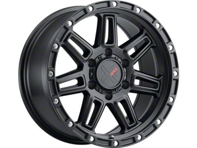 DX4 Wheels REBEL Flat Black 6-Lug Wheel; 18x9; 1mm Offset (16-24 Titan XD)