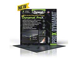 Dynamat ProX Sound Deadening Insulation; 18x18-Inch 4-Pack (Universal; Some Adaptation May Be Required)