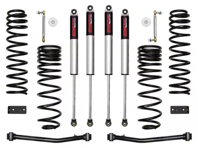 Dynatrac EnduroSport 3-Inch Suspension Lift Kit with 2.0 EnduroSport Shocks; Stage 3 (20-25 3.6L Jeep Gladiator JT, Excluding Mojave)