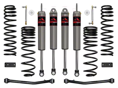 Dynatrac EnduroSport 3-Inch Suspension Lift Kit with 2.5 EnduroSport Shocks; Stage 7 (20-25 3.6L Jeep Gladiator JT, Excluding Mojave)