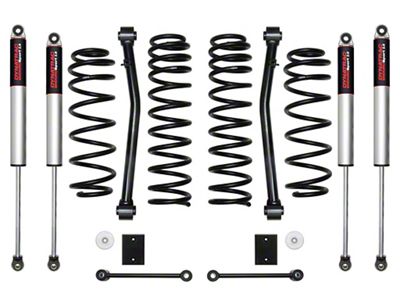 Dynatrac EnduroSport 2-Inch Suspension Lift Kit with 2.0 EnduroSport Shocks; Stage 2 (18-25 3.6L Jeep Wrangler JK 4-Door)