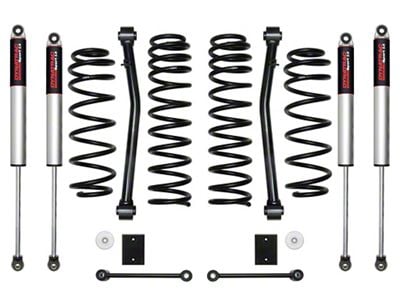 Dynatrac EnduroSport 3-Inch Suspension Lift Kit with 2.0 EnduroSport Shocks; Stage 2 (18-25 Jeep Wrangler JL, Excluding 4xe, EcoDiesel & Rubicon 392)