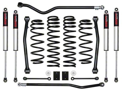 Dynatrac EnduroSport 3-Inch Suspension Lift Kit with 2.0 EnduroSport Shocks; Stage 3 (18-25 Jeep Wrangler JL, Excluding 4xe, EcoDiesel & Rubicon 392)