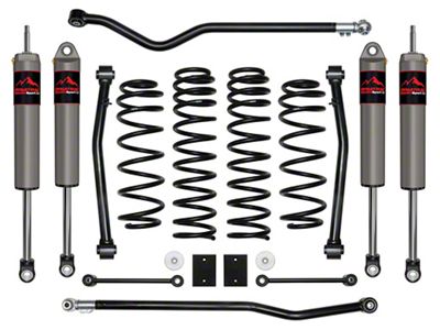 Dynatrac EnduroSport 3-Inch Suspension Lift Kit with 2.5 EnduroSport Shocks; Stage 6 (18-25 Jeep Wrangler JL, Excluding 4xe, EcoDiesel & Rubicon 392)