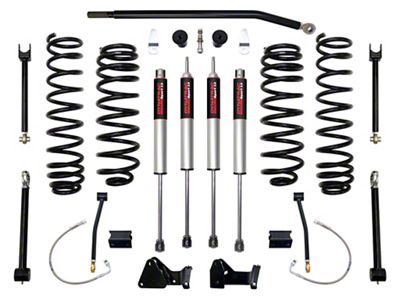 Dynatrac EnduroSport 4.50-Inch Suspension Lift Kit with 2.0 EnduroSport Shocks; Stage 1 (07-18 Jeep Wrangler JK)