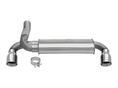 Dynomax Super Turbo Axle-Back Exhaust (07-18 Jeep Wrangler JK)