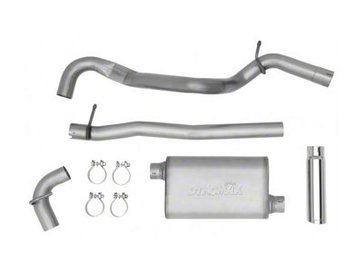 Dynomax Ultra Flo Welded Cat-Back Exhaust (12-18 3.6L Jeep Wrangler JK 2-Door)