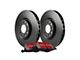 EBC Brakes Stage 1 Ultimax 6-Lug Brake Rotor and Pad Kit; Rear (03-09 4Runner)