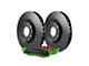 EBC Brakes Stage 14 Greenstuff 6000 6-Lug Brake Rotor and Pad Kit; Rear (05-24 Frontier)