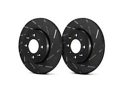 EBC Brakes USR Series Sport Slotted 6-Lug Rotors; Rear Pair (05-24 Frontier)