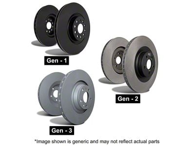 EBC Brakes RK Series Premium OE-Style Rotors; Front Pair (1999 Jeep Cherokee XJ w/ 3-Inch Cast Rotors; 00-01 Jeep Cherokee XJ)