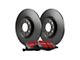 EBC Brakes Stage 1 Ultimax Brake Rotor and Pad Kit; Rear (14-23 Jeep Cherokee KL w/ Single Piston Front Calipers)