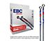 EBC Brakes Stainless Braided Brake Lines; Front and Rear (84-85 2WD 2.5L Jeep Cherokee XJ)