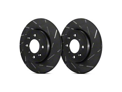 EBC Brakes USR Series Sport Slotted Rotors; Rear Pair (14-23 Jeep Cherokee KL w/ Dual Piston Front Calipers)