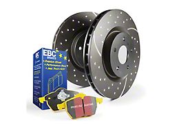 EBC Brakes Stage 5 Yellowstuff Brake Rotor and Pad Kit; Front (20-24 Jeep Gladiator JT)