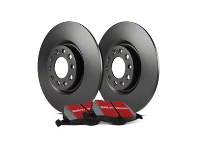 EBC Brakes Stage 1 Ultimax Brake Rotor and Pad Kit; Rear (11-21 Jeep Grand Cherokee WK2 w/ Solid Rear Rotors, Excluding SRT, SRT8 & Trackhawk)