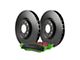 EBC Brakes Stage 14 Greenstuff 6000 Brake Rotor and Pad Kit; Front (13-15 Jeep Grand Cherokee WK2 w/ Vented Rear Rotors, Excluding SRT & SRT8)