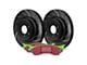 EBC Brakes Stage 3 Greenstuff 6000 Brake Rotor and Pad Kit; Front (05-10 Jeep Grand Cherokee WK, Excluding SRT8)