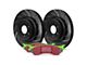 EBC Brakes Stage 3 Greenstuff 6000 Brake Rotor and Pad Kit; Front (11-16 Jeep Grand Cherokee WK2 w/ Solid Rear Rotors, Excluding SRT & SRT8)
