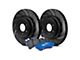EBC Brakes Stage 6 Bluestuff Brake Rotor and Pad Kit; Front (11-16 Jeep Grand Cherokee WK2 w/ Solid Rear Rotors, Excluding SRT & SRT8)