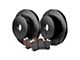 EBC Brakes Stage 7 Orangestuff Brake Rotor and Pad Kit; Front (97-98 Jeep Grand Cherokee ZJ)