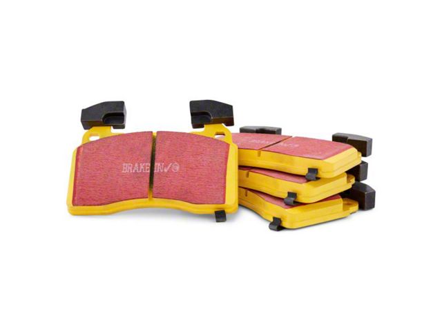 EBC Brakes Yellowstuff Racing Aramid Fiber Brake Pads; Front Pair (99-02 Jeep Grand Cherokee WJ w/ Teves Calipers)