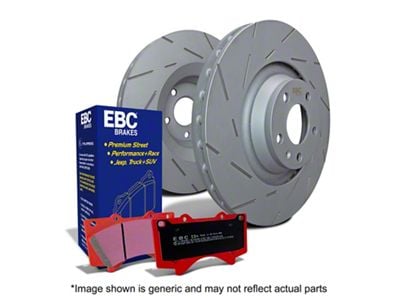 EBC Brakes Stage 15 Orangestuff Brake Rotor and Pad Kit; Front (15-23 Jeep Renegade BU)