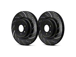 EBC Brakes GD Sport Slotted Rotors; Front Pair (90-98 Jeep Wrangler YJ & TJ; 1999 Jeep Wrangler TJ w/ 3-1/4-Inch Composite Rotors)