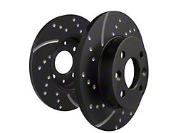 EBC Brakes GD Sport Slotted Rotors; Rear Pair (18-24 Jeep Wrangler JL w/ 328mm Rear Rotors)