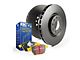 EBC Brakes Stage 13 Yellowstuff Brake Rotor and Pad Kit; Front (18-24 Jeep Wrangler JL w/ 328mm Rear Rotors)