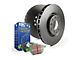 EBC Brakes Stage 14 Greenstuff 6000 Brake Rotor and Pad Kit; Front (18-24 Jeep Wrangler JL w/ 342mm Rear Rotors)