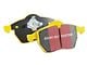 EBC Brakes Yellowstuff Racing Aramid Fiber Brake Pads; Rear Pair (18-24 Jeep Wrangler JL w/ 342mm Rear Rotors)