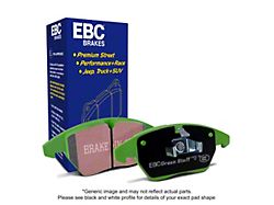 EBC Brakes Greenstuff 6000 Street Sport Organic Brake Pads; Front Pair (05-23 6-Lug Tacoma)