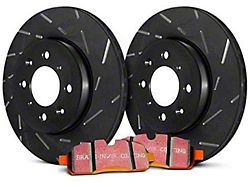 EBC Brakes Stage 15 Orangestuff 6-Lug Brake Rotor and Pad Kit; Front (05-23 Tacoma)