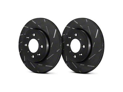 EBC Brakes USR Series Sport Slotted 6-Lug Rotors; Front Pair (04-3/05 Titan)