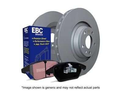 EBC Brakes Stage 20 Ultimax 5-Lug Brake Rotor and Pad Kit; Front and Rear (07-21 Tundra)