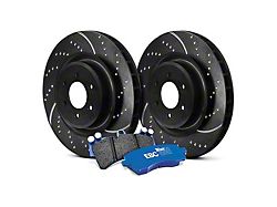 EBC Brakes Stage 6 Bluestuff 5-Lug Brake Rotor and Pad Kit; Front (07-21 Tundra)