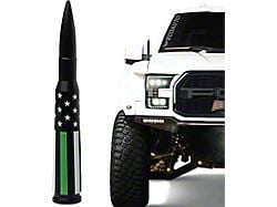 EcoAuto Bullet Antenna; American Flag Green Line (21-24 Bronco)