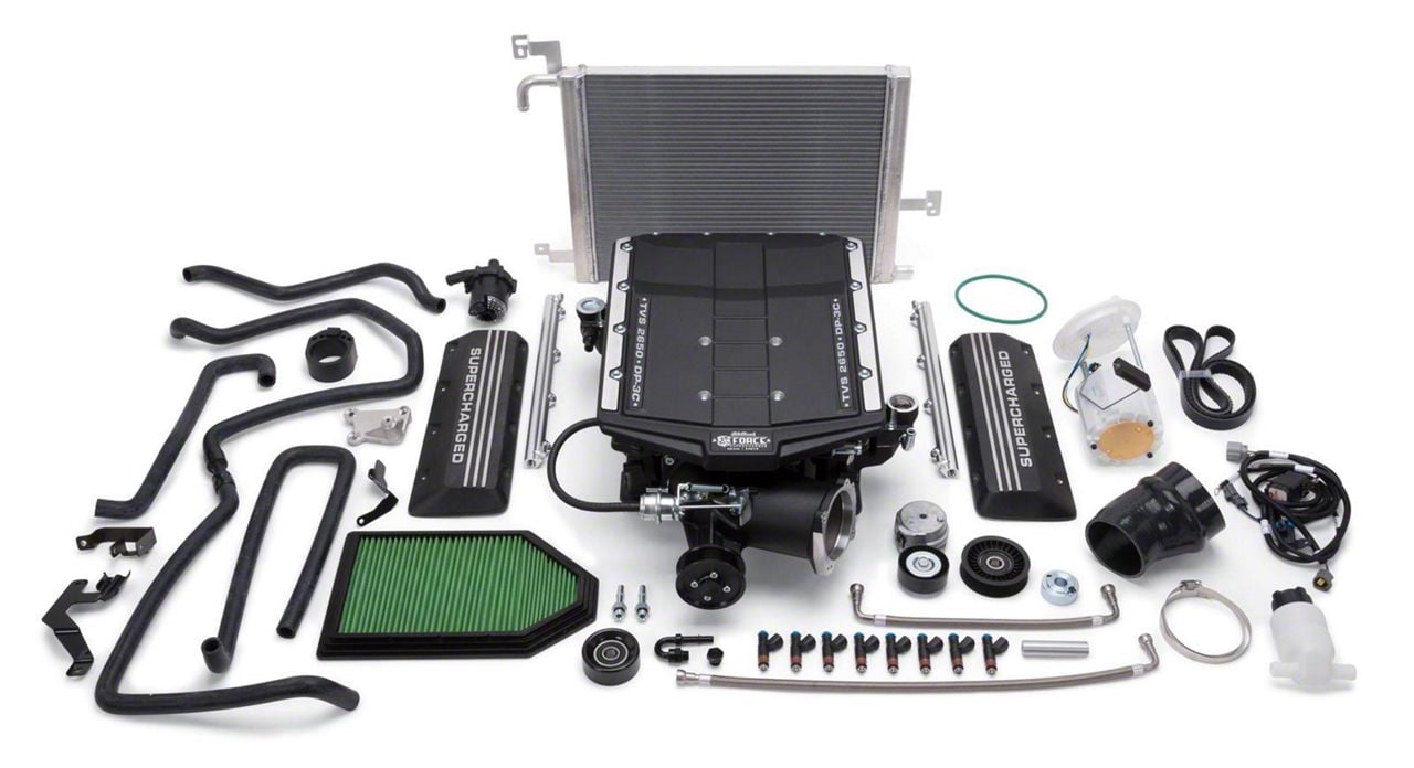 Edelbrock Jeep Grand Cherokee EForce Stage 1 Street Supercharger Kit with Tuner 15356 (1518 6