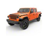 EGR In-Channel Window Visors; Front and Rear; Matte Black (18-24 Jeep Wrangler JL 4-Door)