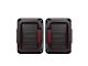 Empire Offroad LED Peak Series LED Tail Lights; Black Housing; Smoked Lens (07-18 Jeep Wrangler JK)